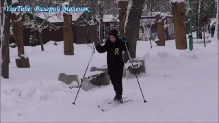 Прогулка в зимнем парке и городе!!!