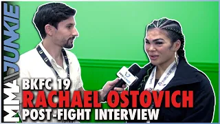 BKFC 19: Rachael Ostovich talks Paige VanZant win, bare-knuckle experience, what's next