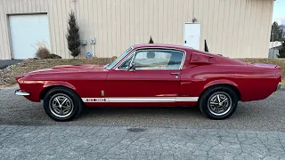 1967 Shelby GT350 Candy Apple Red 4 Speed.