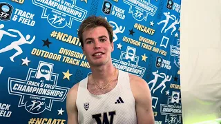 Joe Waskom after winning 2024 NCAA 1500 title