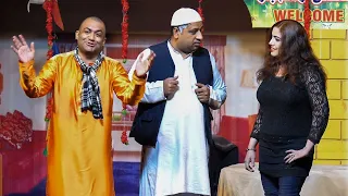 Faisal Ramy With Hussnain kamal & Anila Shahzadi | New Best Comedy Stage Drama Clip 2021