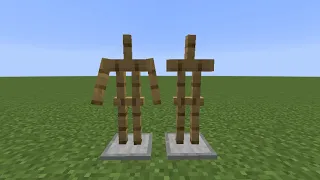 Minecraft 1.16.5: How to make armor stands have arms