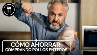 Cómo ahorrar comprando pollos enteros (y aprendiendo a despiezarlos)