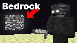 ZDOBYŁEM BEDROCK w MINECRAFT na SURVIVALU!