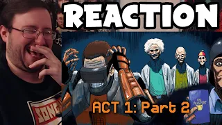 Gor's "Half-Life VR but the AI is Self-Aware (ACT 1: PART 2) by wayneradiotv" REACTION (I'm Dying)