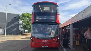 FRV. Transport UK London Bus Route 111: Kingston - Heathrow Central Bus Station (3006)(LV72BYZ)