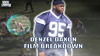 ✭Cowboys UDFA DT Denzel Daxon put on some weight || Film Breakdown
