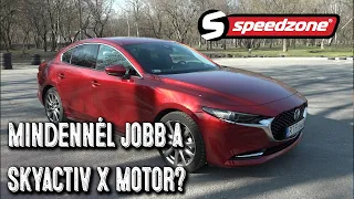 Speedzone teszt: Mazda3 Skyactiv-X180: Mindennél jobb a Skyactiv motor?