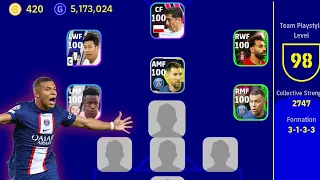 NEW SQUAD!! 😱😱 BY KONAMI!! EFOOTBALL 2023 MOBILE