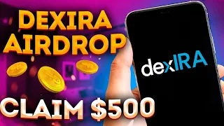 DexIRA give you AIRDROP 500$ , FREE $DOLLARDS , new crypto