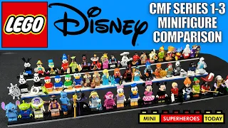 LEGO Disney CMF Comparison: Series 1, 2, and 3 RANKED and REVIEWED!
