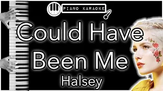 Could Have Been Me - Halsey - Piano Karaoke Instrumental