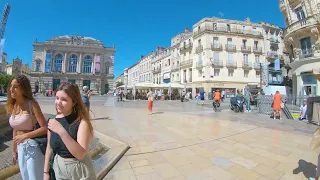 Montpellier walking tour, France