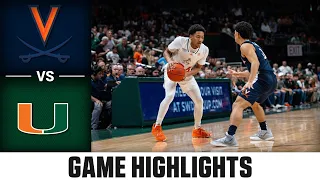 Virginia vs. Miami | ACC Men's Basketball Highlights (2022-23)