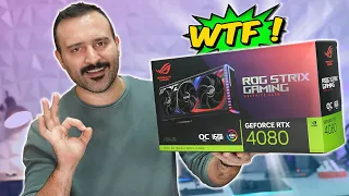 RTX 4080 ROG SAHNEDE! Nvidia ve Asus KAFAYI YEMİŞ 😯