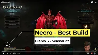 Diablo 3: Season 27 - Totenbeschwörer: Bester Build ( Blutnova, Patch 2.7.4)