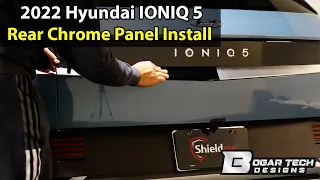 2022 Hyundai IONIQ 5 Rear Chrome Delete Install