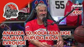 ABA 10. i nova paklena nedelja - Košarkaški podcast No.107 sa Lukom i Kuzmom