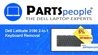 Dell Latitude 3190 2-in-1 (P26T003) Keyboard Replacement Video Tutorial