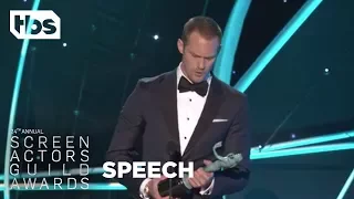 Alexander Skarsgard: Acceptance Speech | 24th Annual SAG Awards | TBS