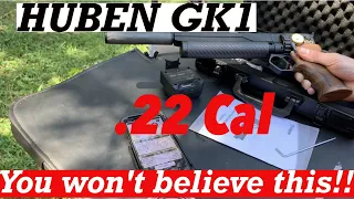 Huben GK1 Pistol .22 Cal insane power at Ares Airguns Tactical!!