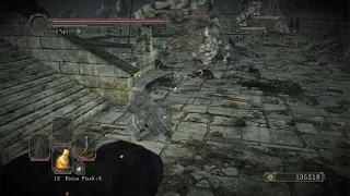 Dark Souls II Havel vs Giant Lord