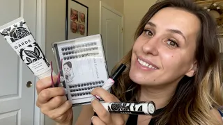 DIY cluster lash extensions tutorial all amazon products