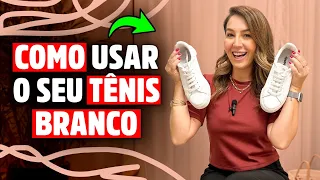 COMO USAR O SEU TÊNIS BRANCO: LOOKS ELEGANTES - Michelle Castro #tenisbranco