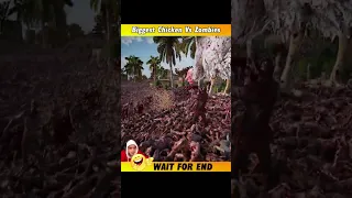 20 Crore Zombies Vs Biggest Chicken 😱 #shorts #gaming