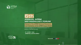 6th APRM Annual Methodology Forum: National Structures Retreat