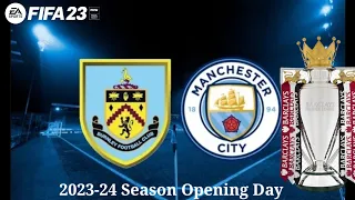 FIFA 23 - Burnley vs Manchester City | Premier League 2023-24 | PS5 | 4K