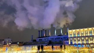 НОВОГОДНЯЯ МОСКВА 2021 - РАЗОЧАРОВАНИЕ? Почему я уехал из Крыма? NEW YEAR'S MOSCOW.