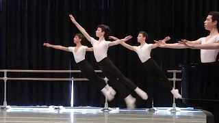 Classe de danse classique garçons 14-15 ans – Adage, sauts / Conservatoire de Paris