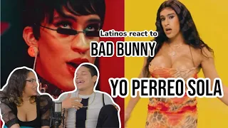 Latinos react to Yo Perreo Sola - Bad Bunny (Video Oficial) REACTION | FEATURE FRIDAY ✌