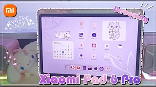 [Aesthetic] Xiaomi Pad 6 Pro Unboxing📦