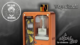 The VapeSnail by Atmizoo/Rundown, Build and Wick