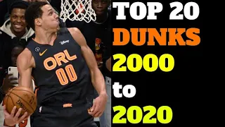 TOP 20 DUNKS IN NBA SlLAM DUNK CONTEST HISTORY (2000-2020) ULTIMATE LIST | BASKETBALL FANATICS