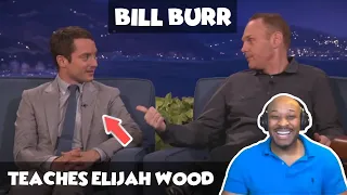 Bill Burr Teaches Elijah Wood How To Kill - CONAN [REACTION!]