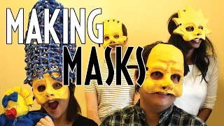 Backstage at Mr. Burns: Making Simpsons Masks