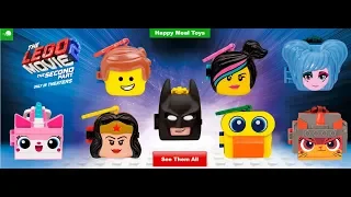 The Lego Movie 2 U.S. Happy Meal  for January/February 2019! Reviewing Features of All The !