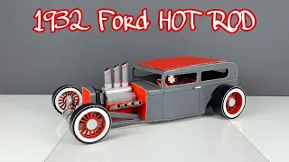 Really Cool Cardboard Hot Rod Car