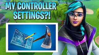 My Controller Settings!! 12 Elims!! - Fortnite : Battle Royale Gameplay