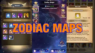 Zodiac Map - Mythic Heroes