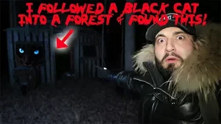 HAUNTED WITCH FOREST AT 3AM! WE FOUND A BLACK PANTHER! | MOE SARGI