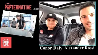 INDYCAR Drivers Alexander Rossi and Conor Daly talk about being on The Amazing Race