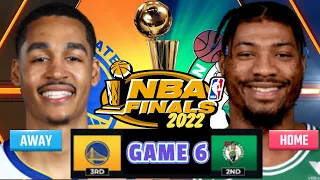 Golden State Warriors @ Boston Celtics  GAME 6 NBA Finals  Live Scoreboard Play by Play /Interga5