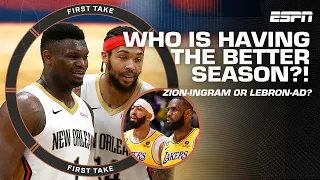 Zion-Ingram or LeBron-AD: Which duo has been better this season? | First Take