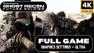 Tom Clancy's Ghost Recon: Future Soldier Gameplay Walkthrough [Full Game] PC 4K Max Settings 60FPS