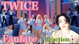 TWICE Fanfare Music Video Reaction［Eng Sub］