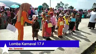 Karnaval dan Gerak Jalan Indah Di Kecamatan Semende Darat Laut Kabuapten Muara Enim